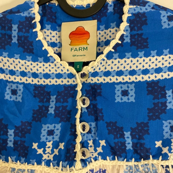 Fram Rio Stitched Flower Midi Dress - Picture 6 of 13